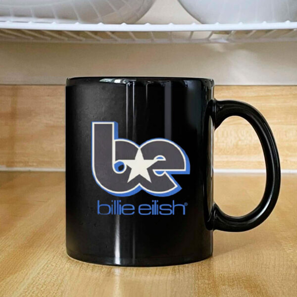 BILLIE EILISH BE CONTRAST LETTUCE EDGE MUG COFFEE