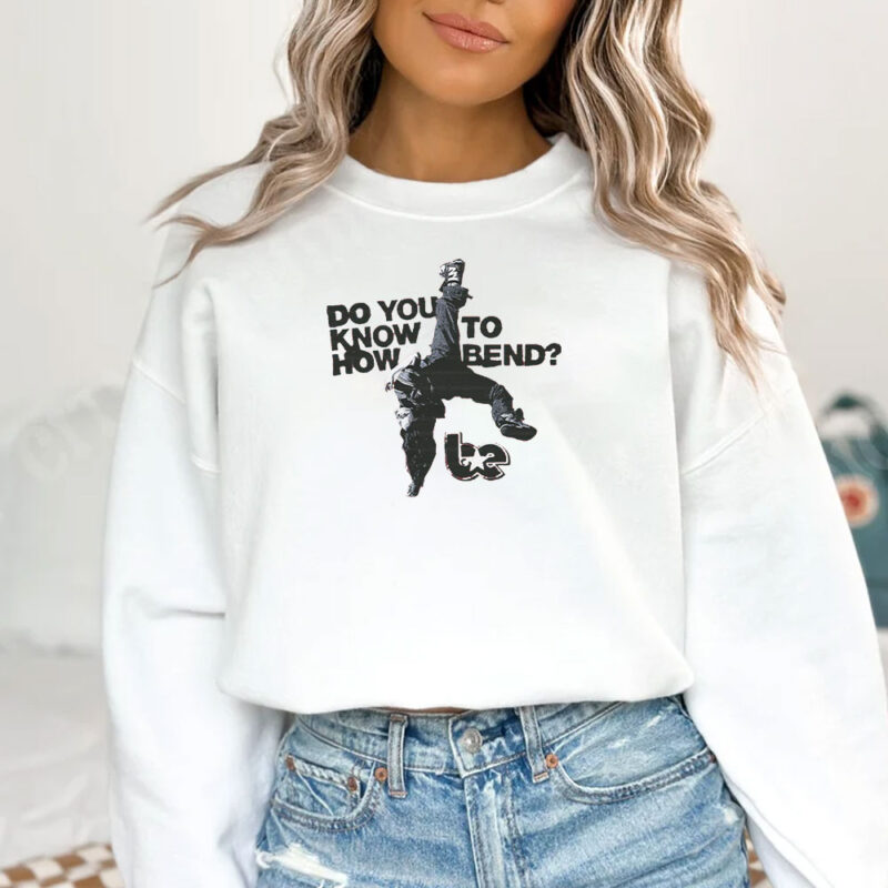 BILLIE EILISH DO YOU KNOW HOW TO BEND? T-SHIRTBILLIE EILISH DO YOU KNOW HOW TO BEND? T-SHIRT
