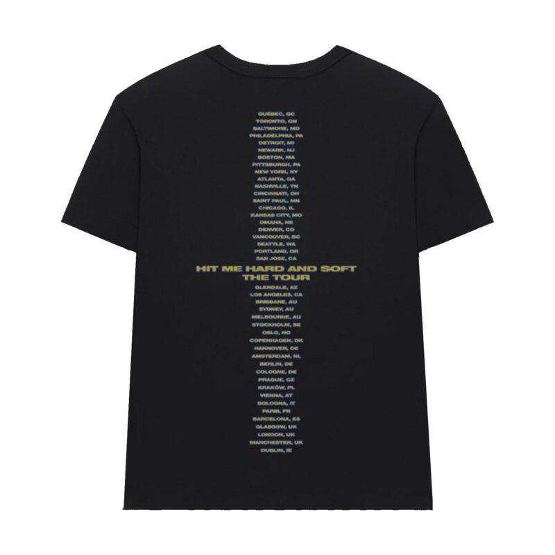 BILLIE EILISH HIT ME HARD AND SOFT TOUR LAYERED T-SHIRT