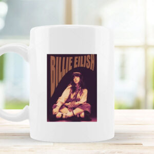 Billie Eilish Graphic Trendy Women's Canvas Mug Coffee