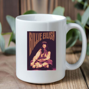 Billie Eilish Graphic Trendy Women's Canvas Mug Coffee