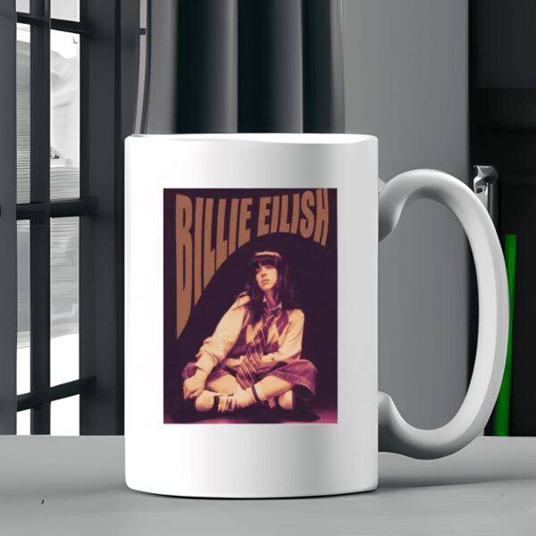 Billie Eilish Graphic Trendy Women's Canvas Mug Coffee