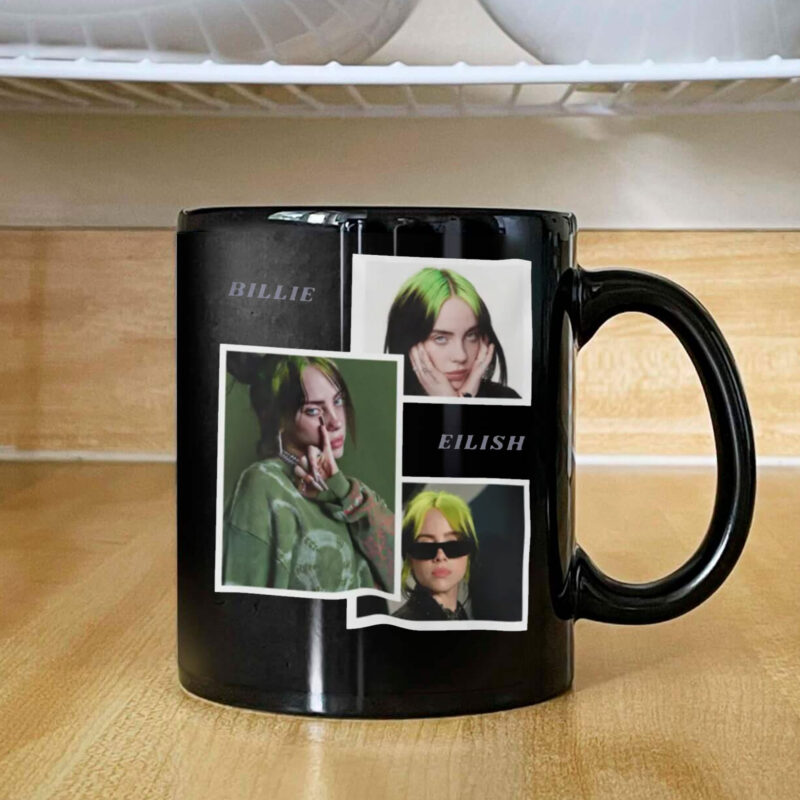 Billie Eilish Mug Coffee Women Hip Hop Pop