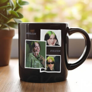 Billie Eilish Mug Coffee Women Hip Hop Pop