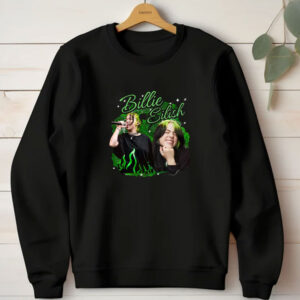 Billie Eilish T-Shirt Green and Black