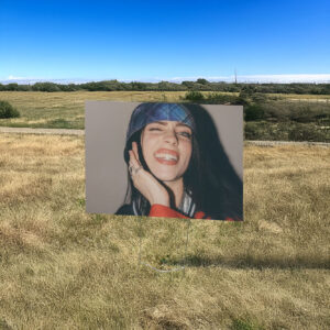 Billie Eilish Yard Sign