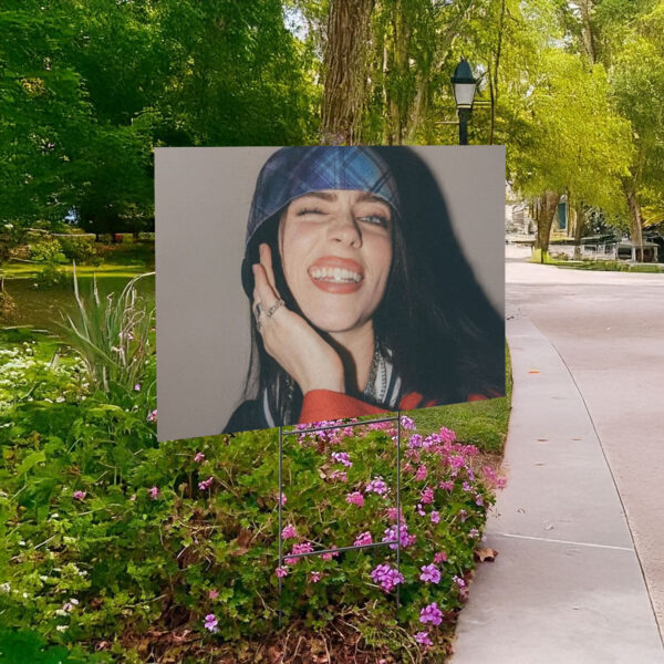 Billie Eilish Yard Sign