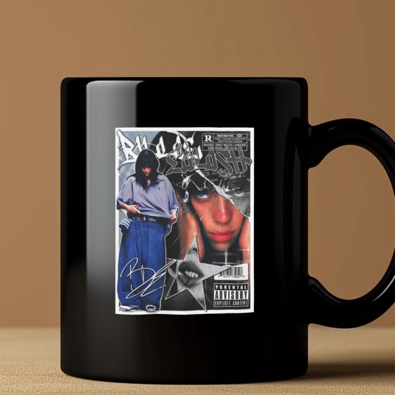 Billie Eillish Edgy Graphic Mug Coffee