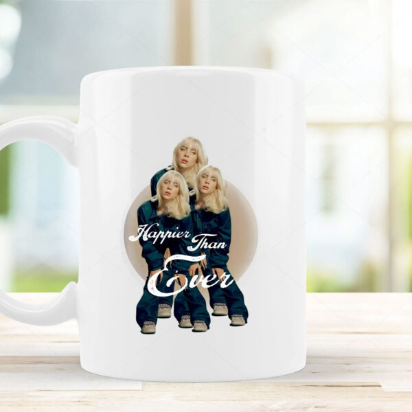 Billie Eillish Happier Than Ever Mug Coffee