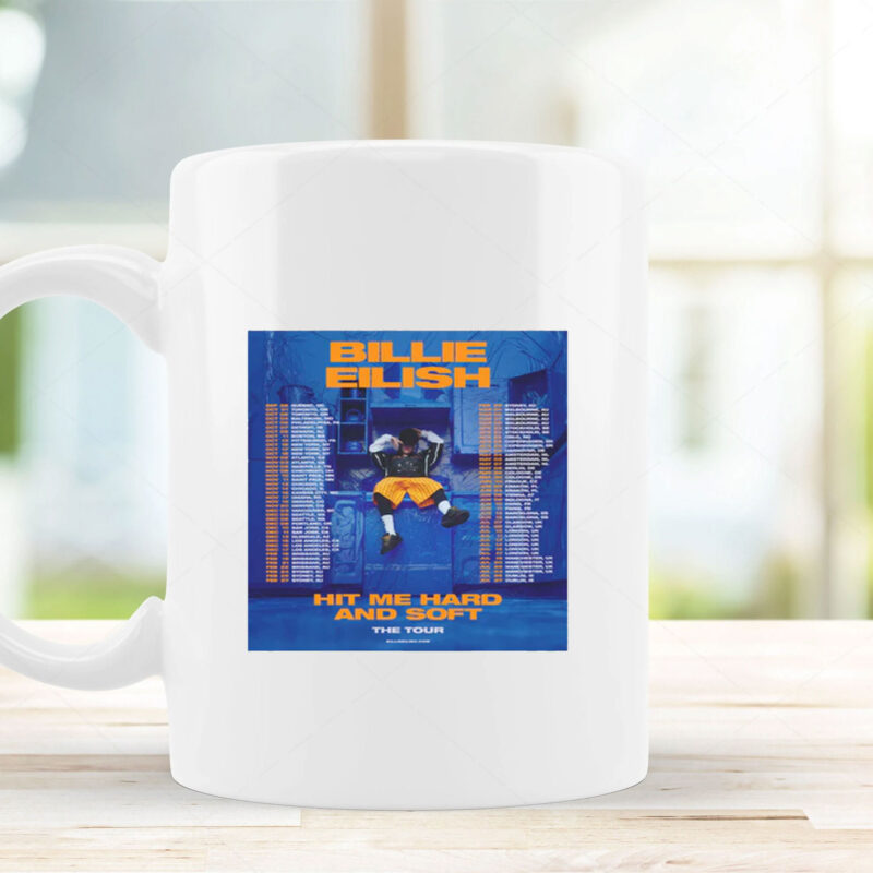 HIT ME HARD AND SOFT Admat Poster Mug