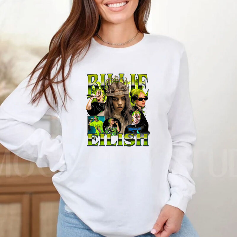 Vintage Billie Eilish T-Shirt , Hit me hard and soft, Birds of a feather