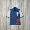 Billie Eilish Blohsh Racer 1 Blue Polo Shirt