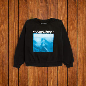 Billie Underwater Black Crewneck Sweatshirt